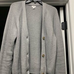 J. Crew Gray Women's Cardigan